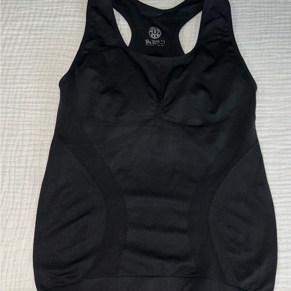 Golds gym Black Racerback‎ Top